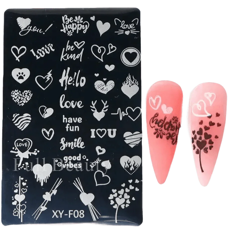 Spring Flowers Nail Stamping Plates Cherry Blossom - GiFTiFY