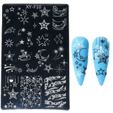 Spring Flowers Nail Stamping Plates Cherry Blossom - GiFTiFY