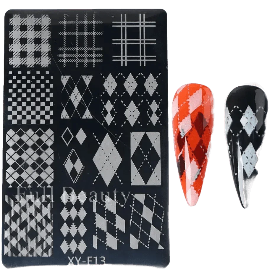 Spring Flowers Nail Stamping Plates Cherry Blossom - GiFTiFY