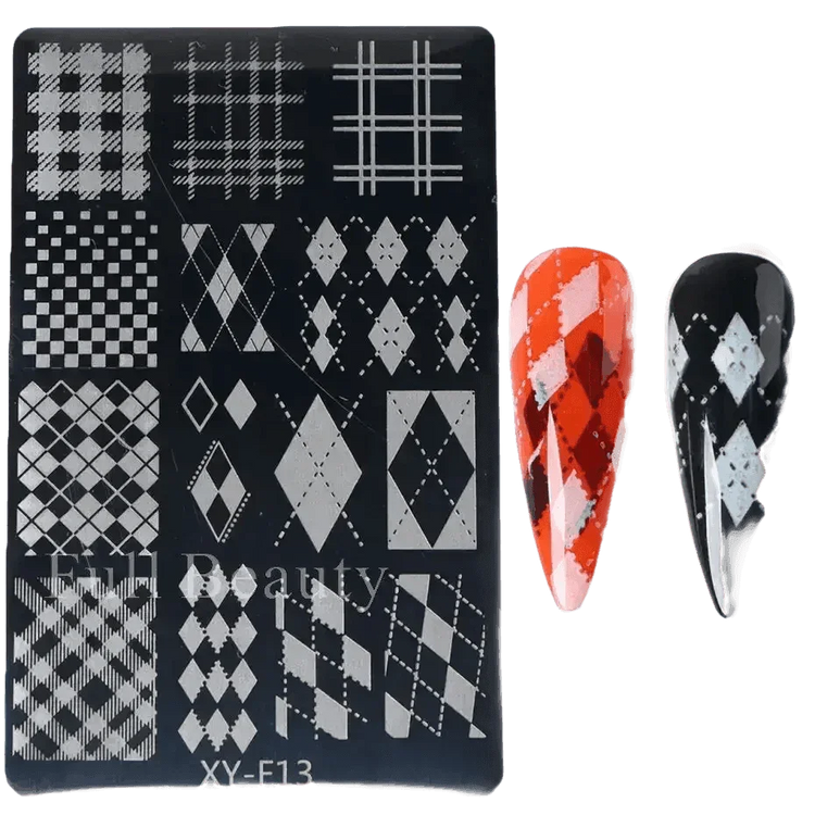 Spring Flowers Nail Stamping Plates Cherry Blossom - GiFTiFY