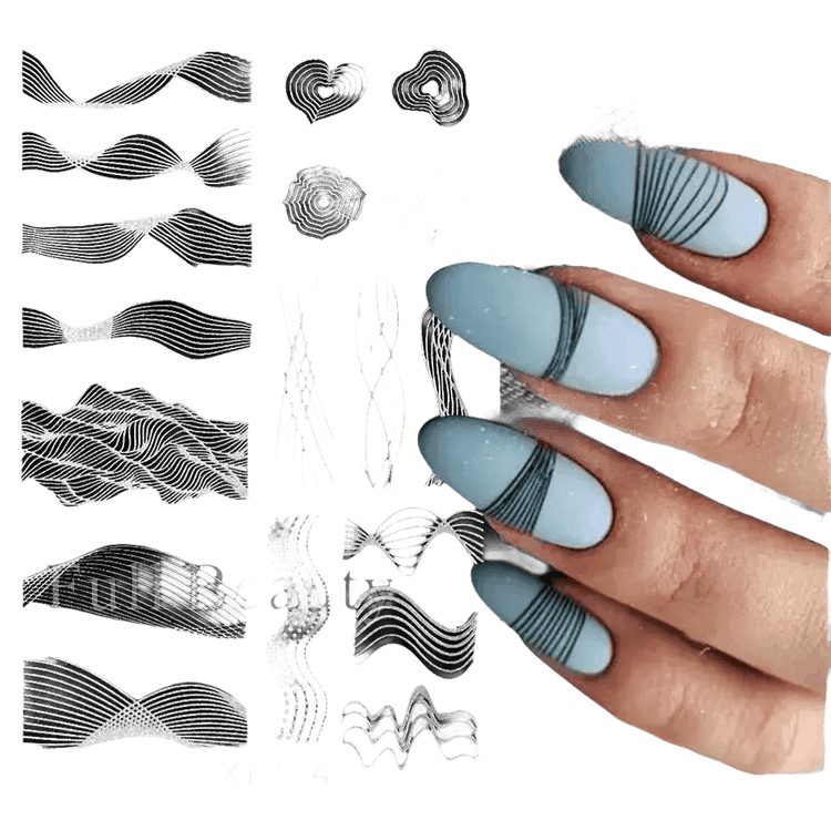 Spring Flowers Nail Stamping Plates Cherry Blossom - GiFTiFY