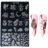 Spring Flowers Nail Stamping Plates Cherry Blossom - GiFTiFY