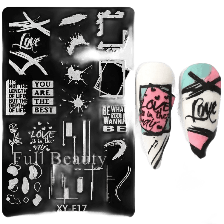 Spring Flowers Nail Stamping Plates Cherry Blossom - GiFTiFY