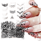 Spring Flowers Nail Stamping Plates Cherry Blossom - GiFTiFY