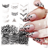 Spring Flowers Nail Stamping Plates Cherry Blossom - GiFTiFY
