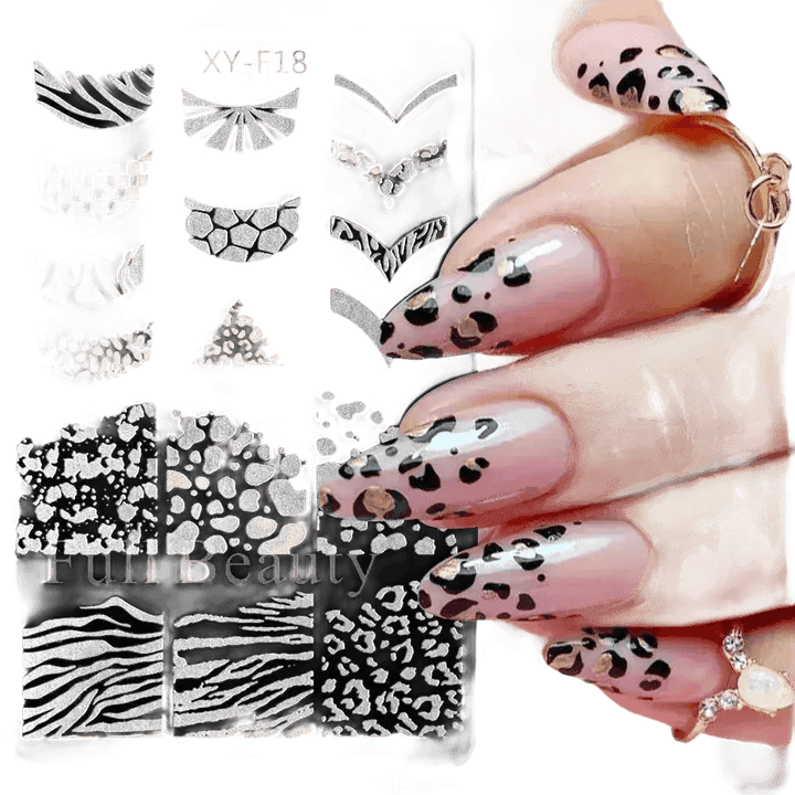 Spring Flowers Nail Stamping Plates Cherry Blossom - GiFTiFY