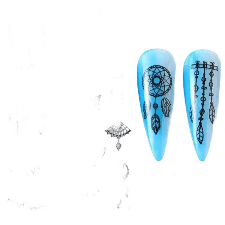 Spring Flowers Nail Stamping Plates Cherry Blossom - GiFTiFY