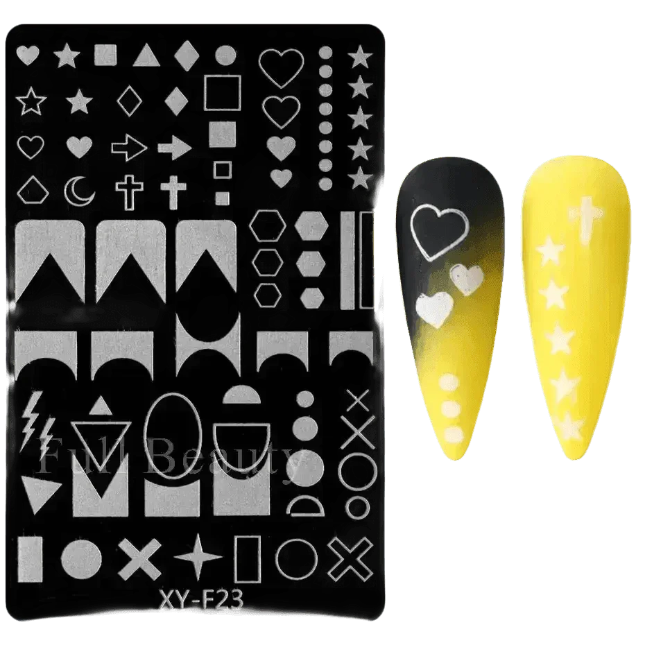 Spring Flowers Nail Stamping Plates Cherry Blossom - GiFTiFY