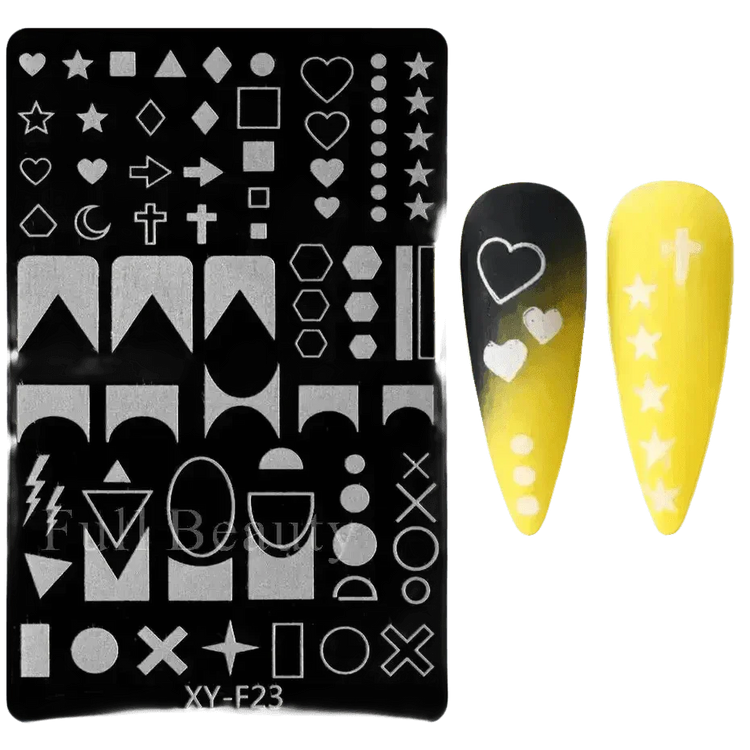 Spring Flowers Nail Stamping Plates Cherry Blossom - GiFTiFY