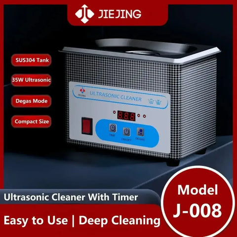 Stainless Steel 800ml Ultrasonic Cleaner 40khz - GiFiFY