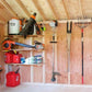 Starter Kit, Shed Organization, Garden Shed, Yard and Garden Tool Racks