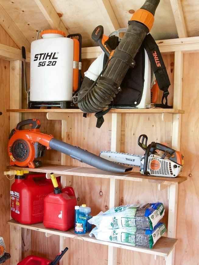 Starter Kit, Shed Organization, Garden Shed, Yard and Garden Tool Racks