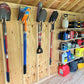 Starter Kit, Shed Organization, Garden Shed, Yard and Garden Tool Racks