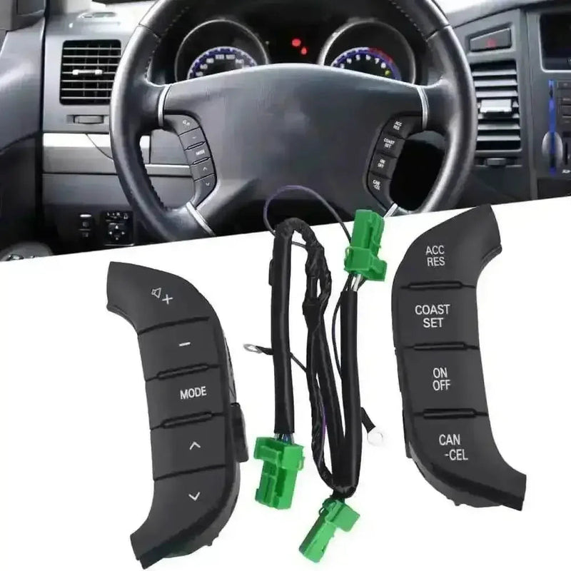 Steering Wheel Cruise Audio Switch fit for Mitsubishi Montero Pajero IV 8602A045 Stearing Wheel Switches by DSERS
