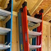 Shed Tool Organizer – Step Ladder & Yard Tool Storage Rack - GiFTiFY
