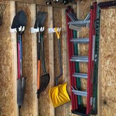 Shed Tool Organizer – Step Ladder & Yard Tool Storage Rack - GiFTiFY