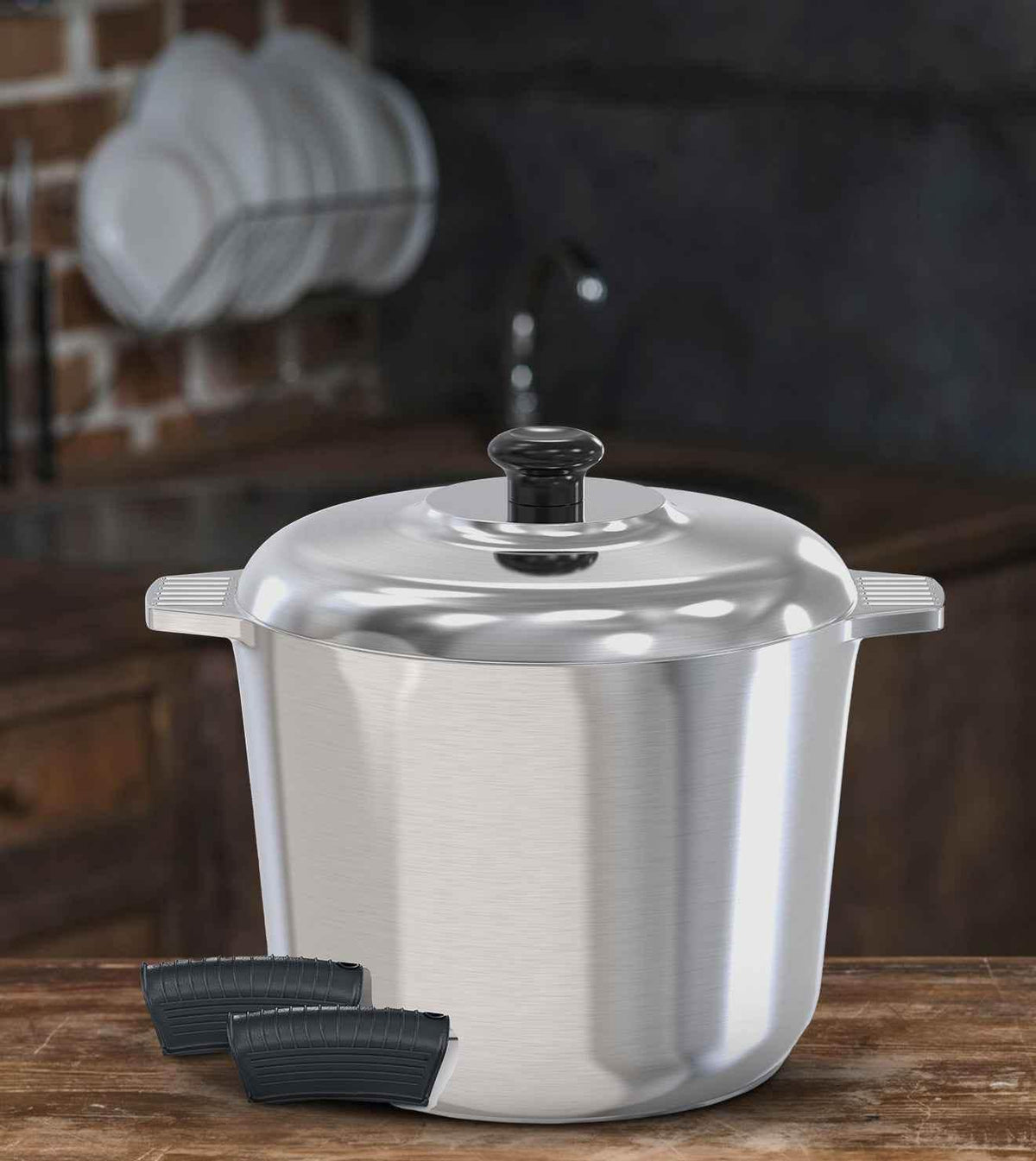 Stock Pot with Lid 14 Quarts Home & Garden by MAGNAWARE