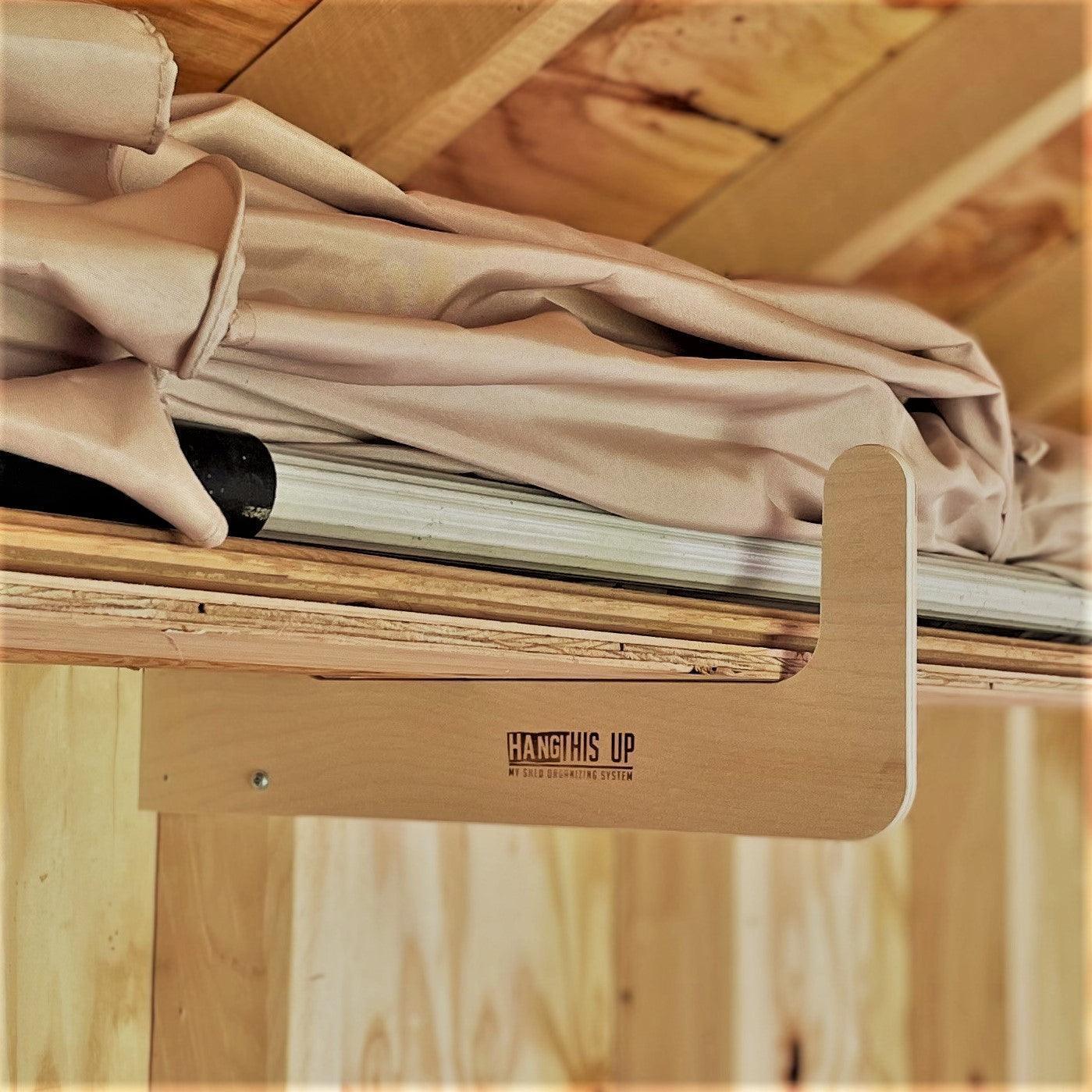 Shed Storage Organizer – Yard Tool Rack for Storage Sheds HangThis Up My Shed Organizing System