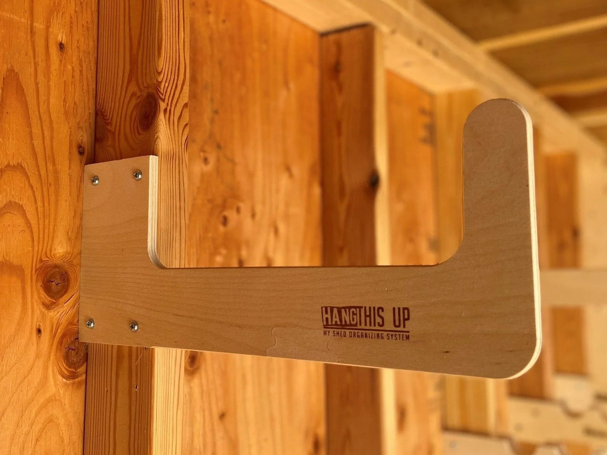 Shed Storage Organizer – Yard Tool Rack for Storage Sheds HangThis Up My Shed Organizing System