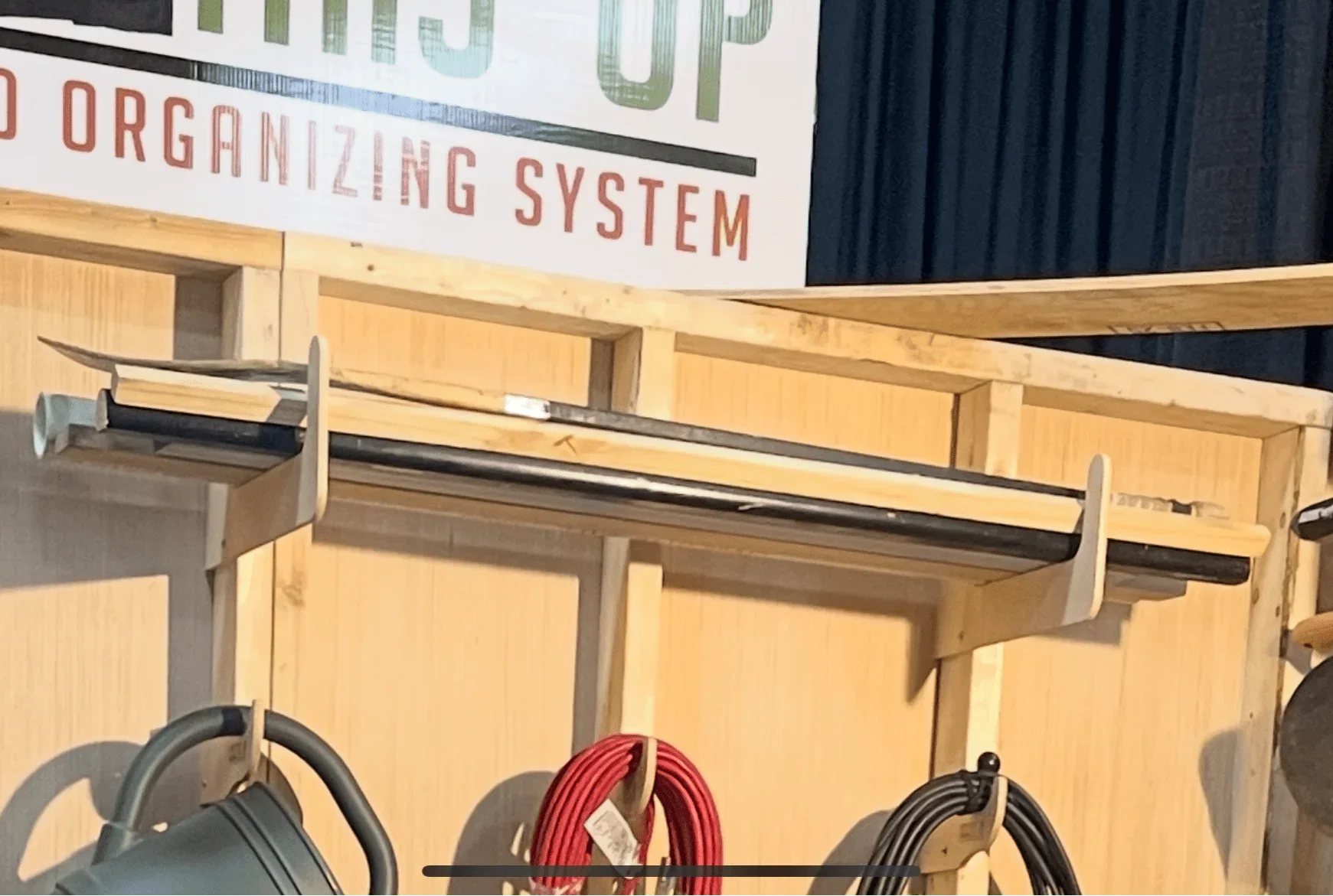 Shed Storage Organizer – Yard Tool Rack for Storage Sheds HangThis Up My Shed Organizing System