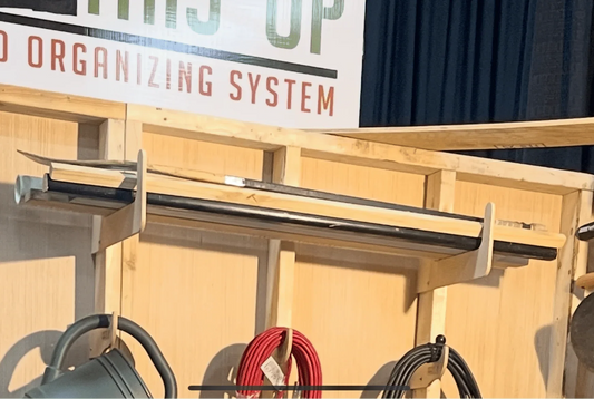 Shed Storage Organizer – Yard Tool Rack for Storage Sheds HangThis Up My Shed Organizing System