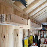 Shed Storage Organizer – Yard Tool Rack for Storage Sheds - GiFTiFY