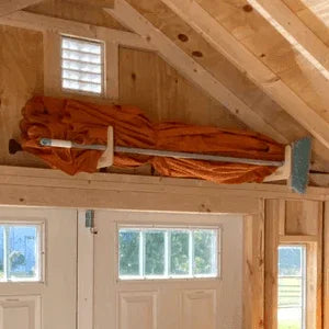 Shed Storage Organizer – Yard Tool Rack for Storage Sheds HangThis Up My Shed Organizing System