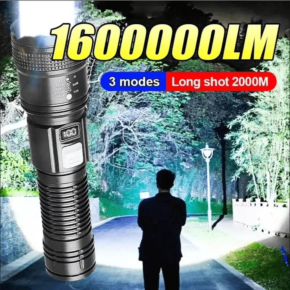Super Bright 1600000LM Tactical Flashlight - GiFTiFY