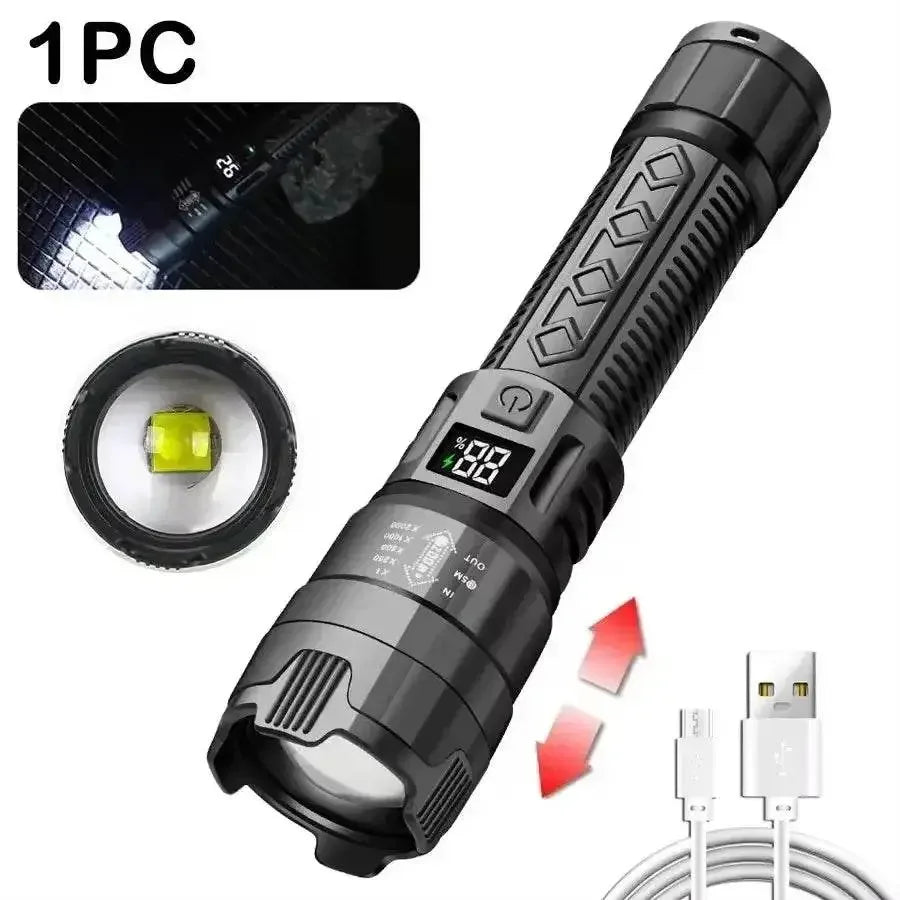 Super Bright 1600000LM Tactical Flashlight Handheld Torches by Dropshee