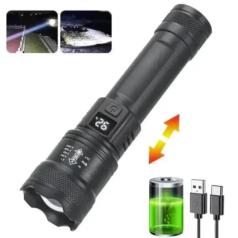 Super Bright 1600000LM Tactical Flashlight Handheld Torches by Dropshee