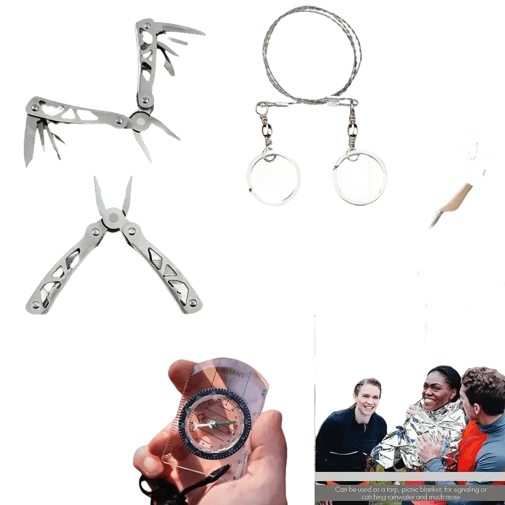 Emergency Survival Kit Military Accessories - GiFTiFY