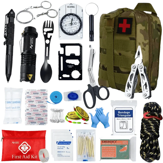 Emergency Survival Kit Military Accessories - GiFTiFY
