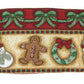 DaDa Bedding Gingerbread Snowman Holiday Woven Tapestry Dining Table Runner (12917)