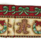 DaDa Bedding Gingerbread Snowman Holiday Woven Tapestry Dining Table Runner (12917)