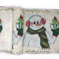 DaDa Bedding Magical Snowman Holiday Woven Tapestry Dining Table Runner (9733)