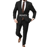 Tan Notched Lapel Men’s Suit Handsome Patterned Tie Wedding Tuxedos - GiFTiFY