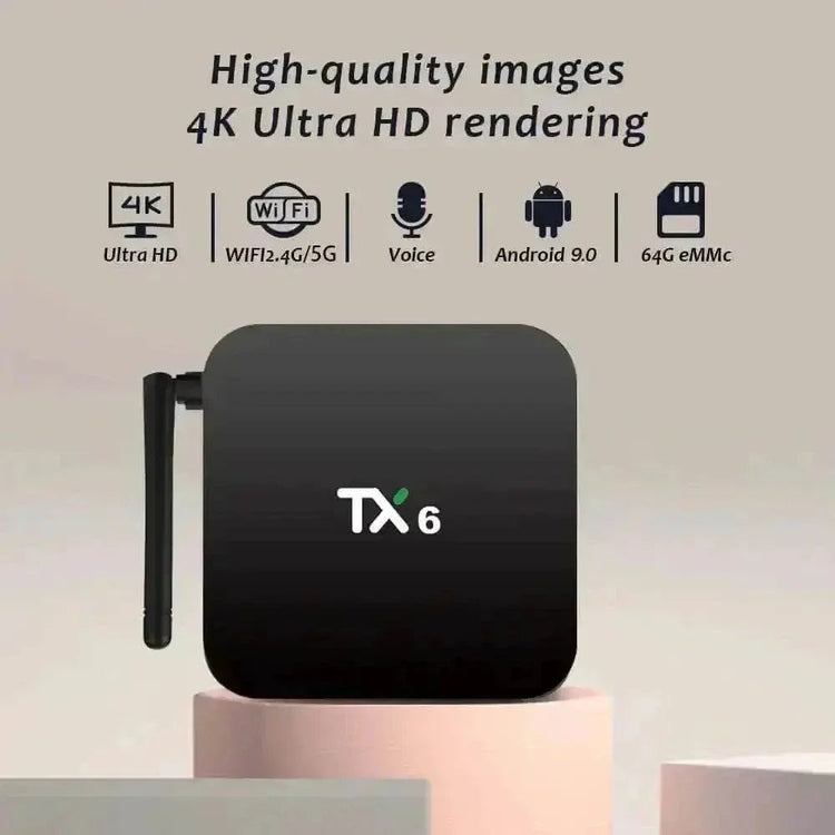 Tanix TX6 Allwinner H313 Quad Core TV Box - GiFTiFY