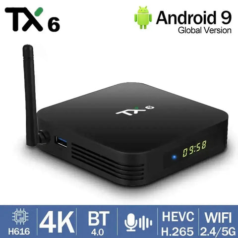 Tanix TX6 Allwinner H313 Quad Core TV Box - GiFiFY