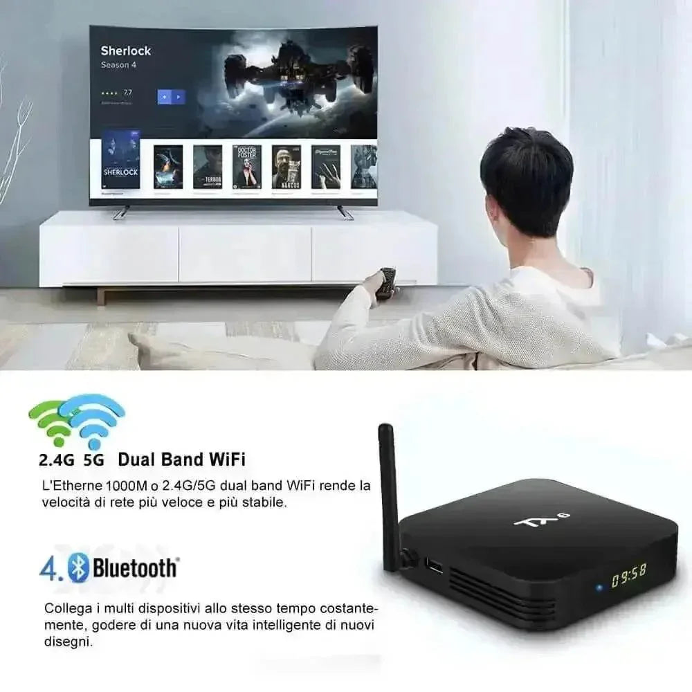 Tanix TX6 Allwinner H313 Quad Core TV Box - GiFTiFY
