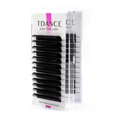TDANCE Individual Easy Fan Eyelashes Extension Faux Mink Soft Natural Volume Makeup Fast Blooming False Lash Growth Lift Beauty - GiFTiFY