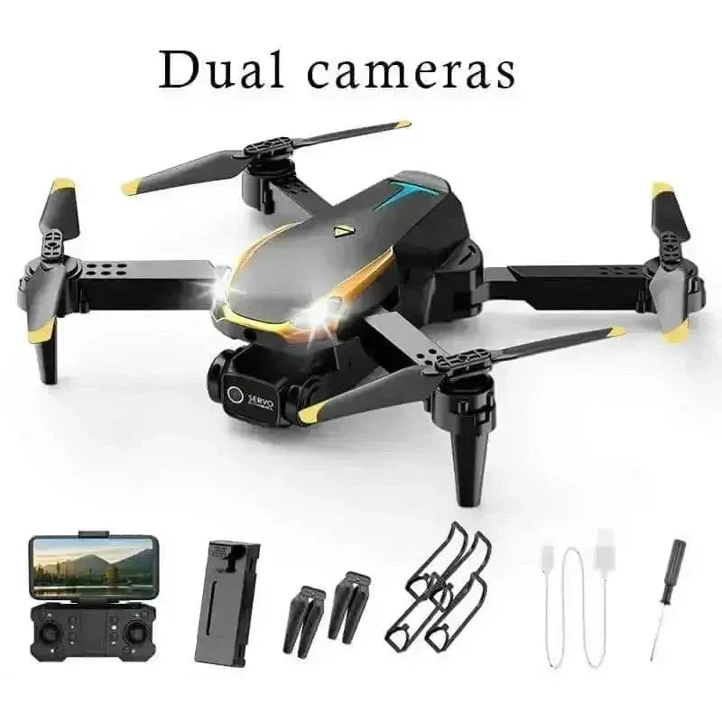 Tesla Drone Black and Gold Aerial Photography Quadcopter Drones by Cutesliving Store, Baimu Toys Store