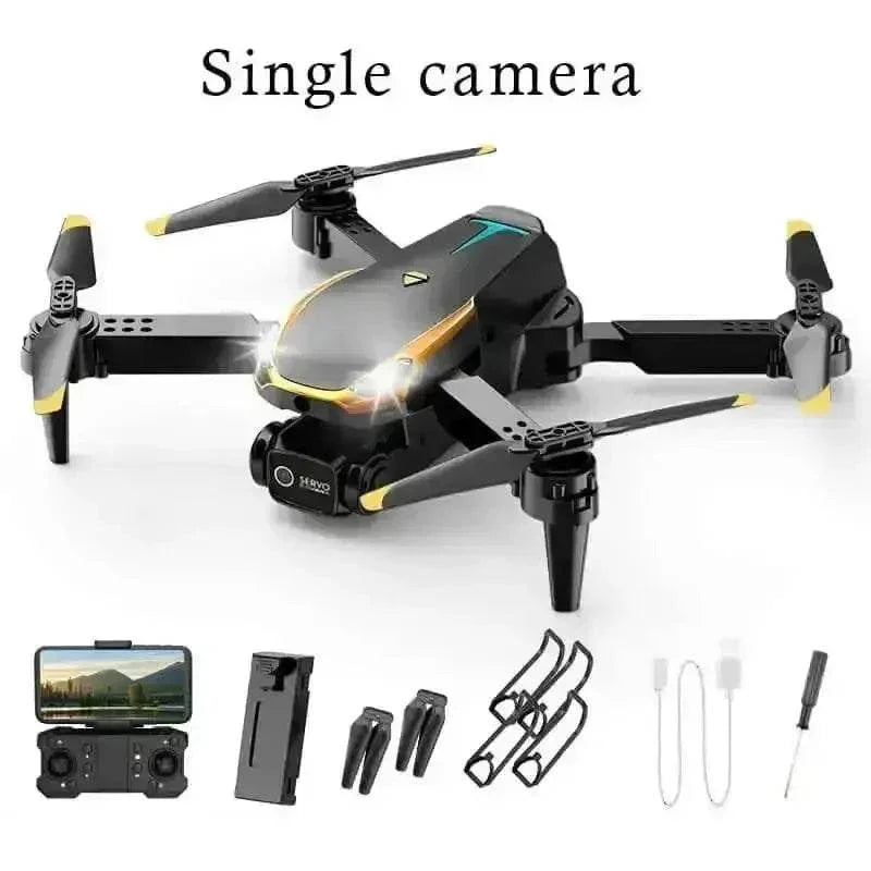 Tesla Drone Black and Gold Aerial Photography Quadcopter Drones by Cutesliving Store, Baimu Toys Store
