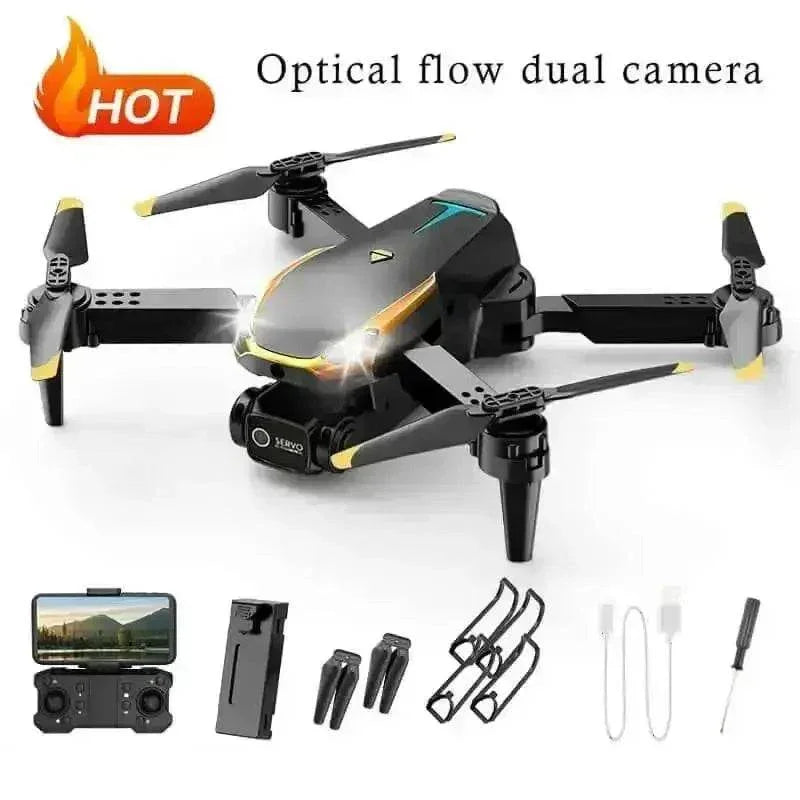 Tesla Drone Black and Gold Aerial Photography Quadcopter Drones by Cutesliving Store, Baimu Toys Store