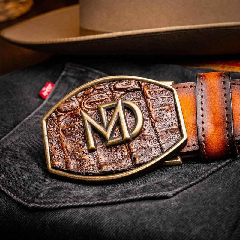 Texas Belt Aged Brown Belts by Marco Di Milano