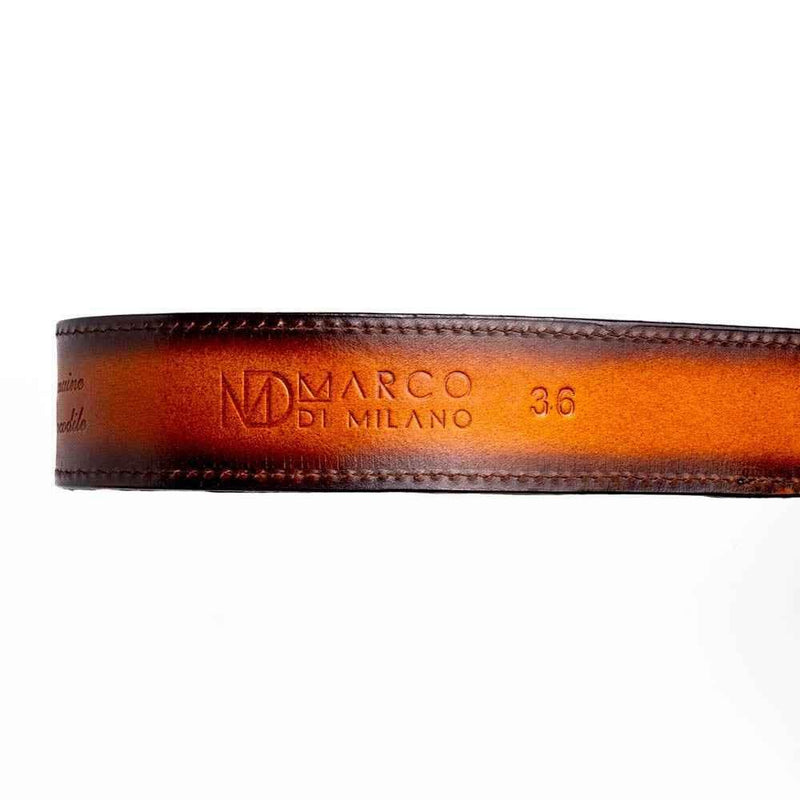 Texas Belt Aged Brown Belts by Marco Di Milano