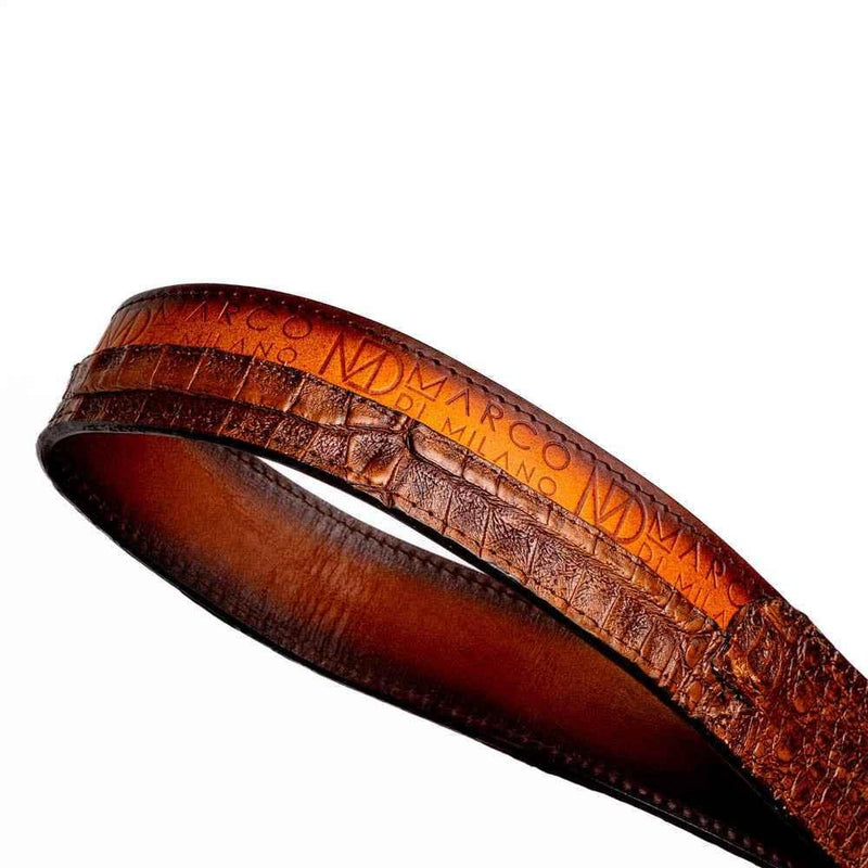 Texas Belt Aged Brown Belts by Marco Di Milano