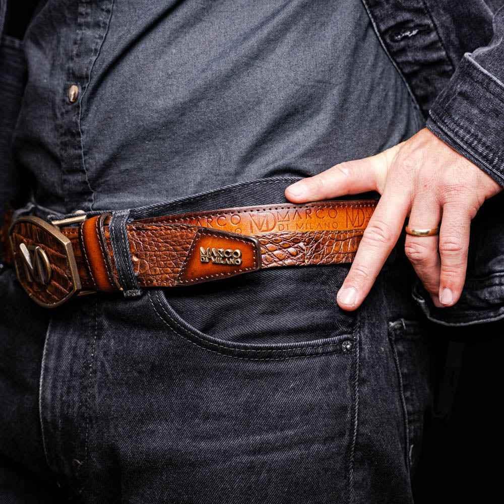 Texas Belt Aged Maple Belts by Marco Di Milano