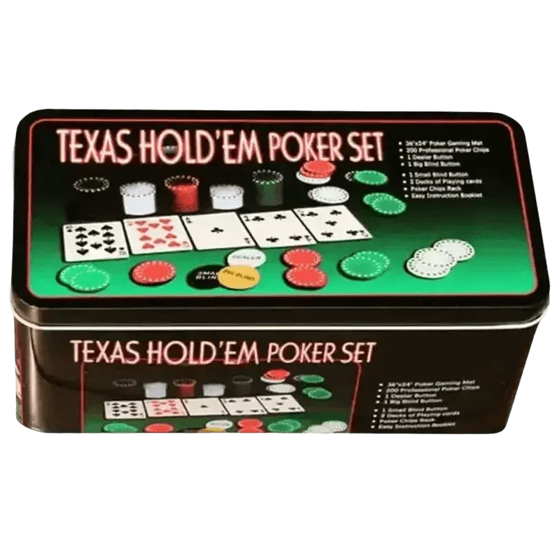 Texas Holdem Poker Chip Set - GiFTiFY