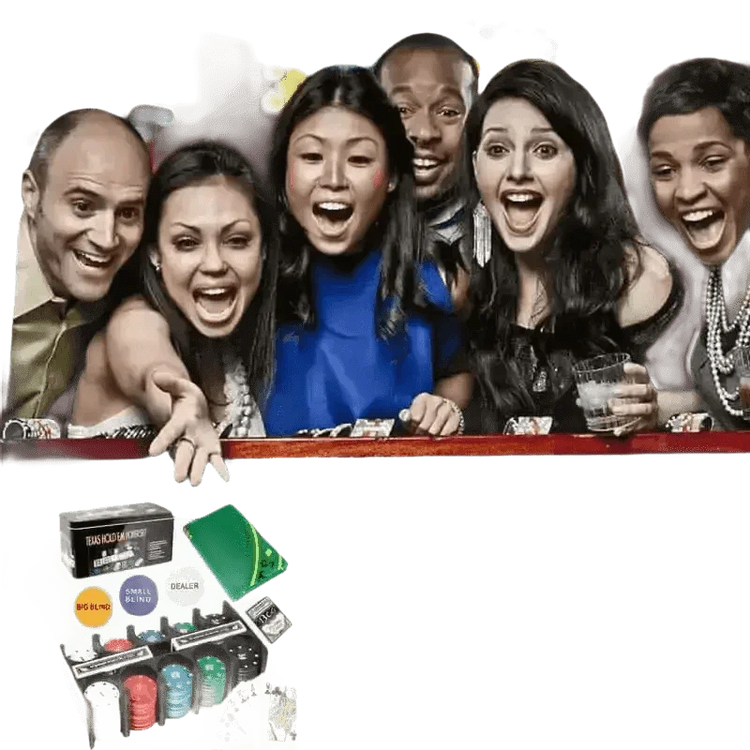 Texas Holdem Poker Chip Set - GiFTiFY