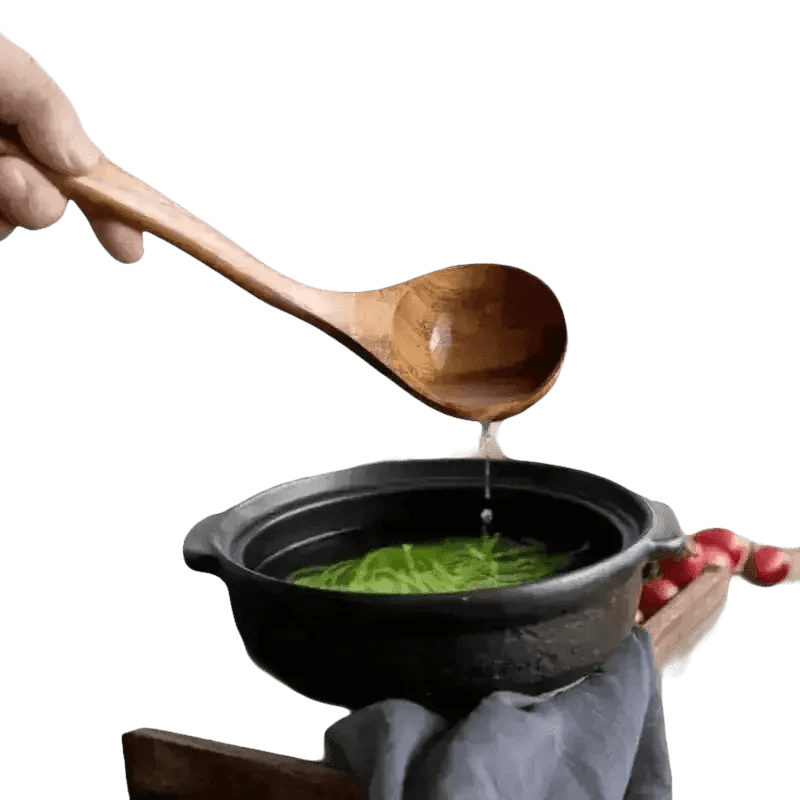 Thailand Wood Kitchenware Cooking Spoons Set - GiFTiFY